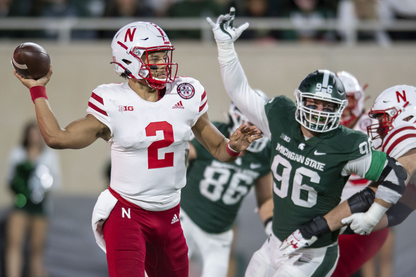 Nebraska vs. Michigan State, 9.25